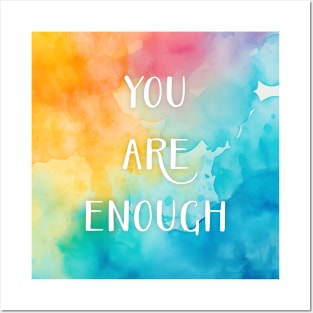 You Are Enough Posters and Art